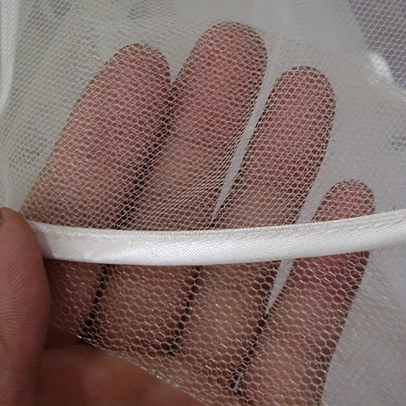 White Bridal Veil with 2 Layers of Ribbon Edge Wedding Accessories