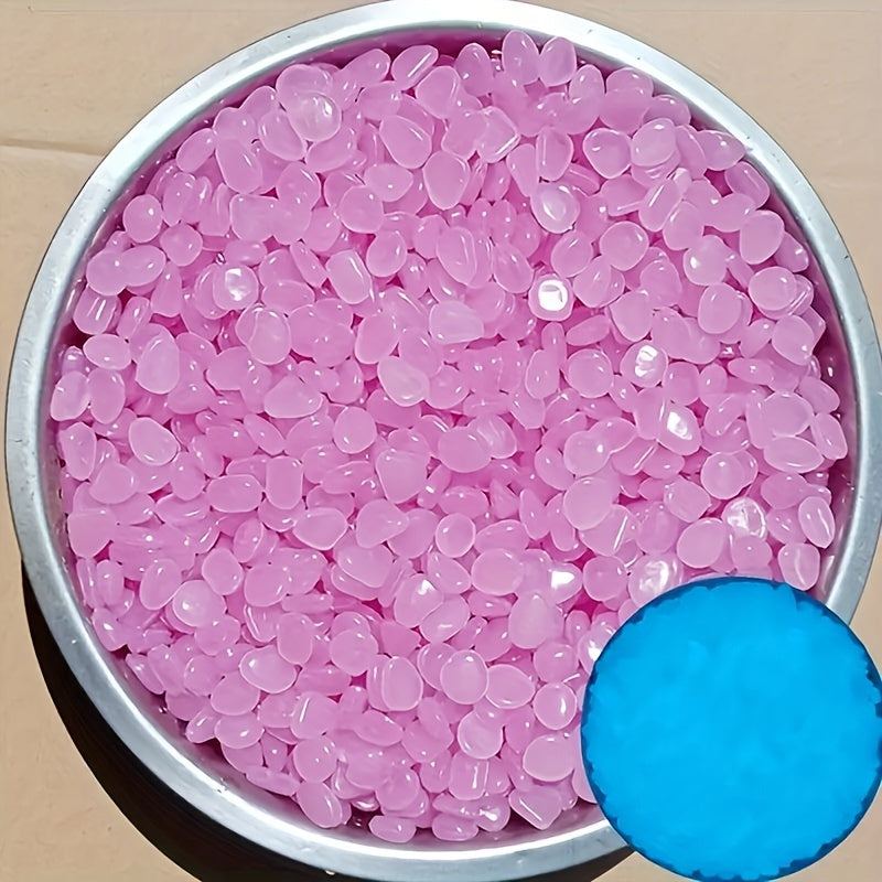100 Luminescent Aquarium Stones for Fish Tank Landscaping 100 Pieces