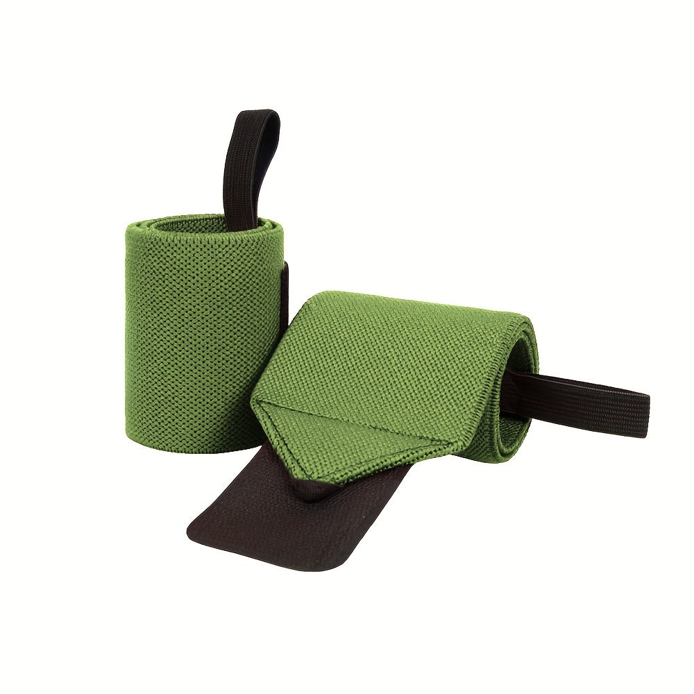 Muñequeras ajustables para levantamiento de pesas y entrenamiento cruzado, férula acolchada para el pulgar, correas de poliéster, blanco, rosa, negro