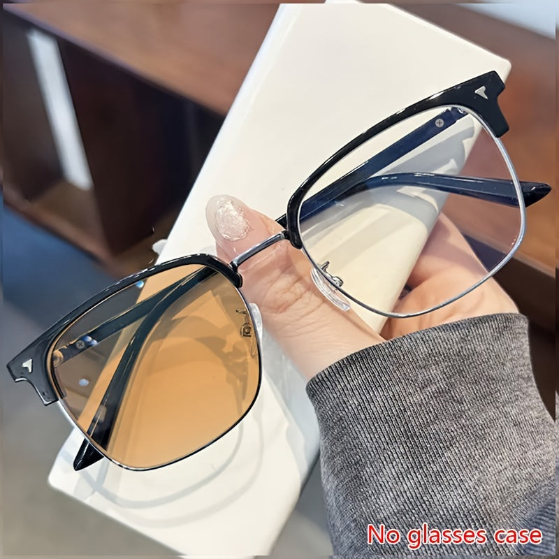 Unisex Vintage Photochromic Ko'zoynaklar Ochiq havoda sayohat sport quyoshdan himoyalovchi ko'zoynaklar