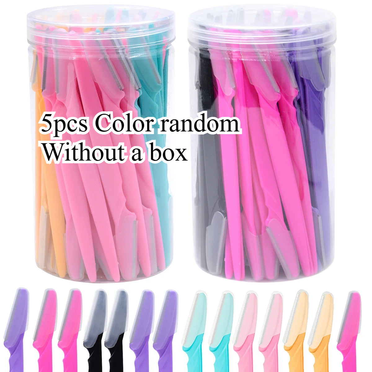 Set de maquinillas de hueso para mujer 5/10/15/20/25/30 piezas Afeitadoras faciales y corporales