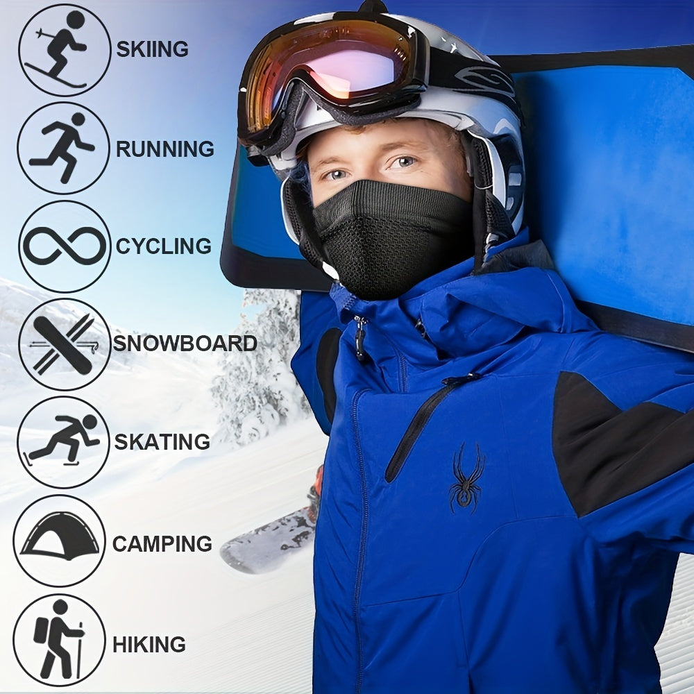 Protect yourself from the winter chill with the Meromibe Windproof Neck Warmer. This breathable face cover mask is perfect for skiing, cycling, hiking, climbing, and running. It also makes for a great Christmas gift.