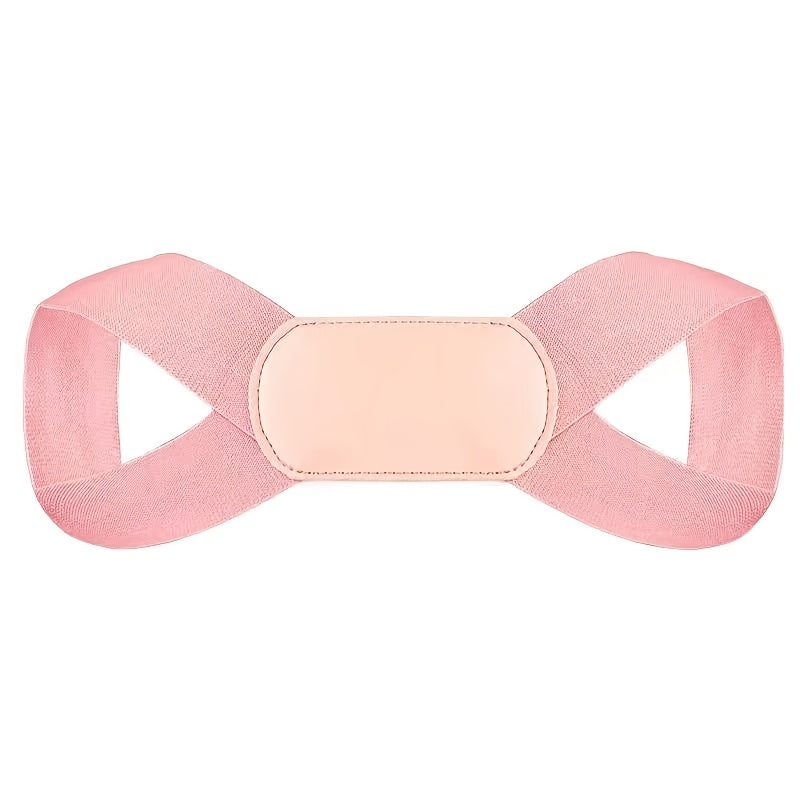 Breathable Polyester Posture Corrector for Back Support in Black Pink Beige