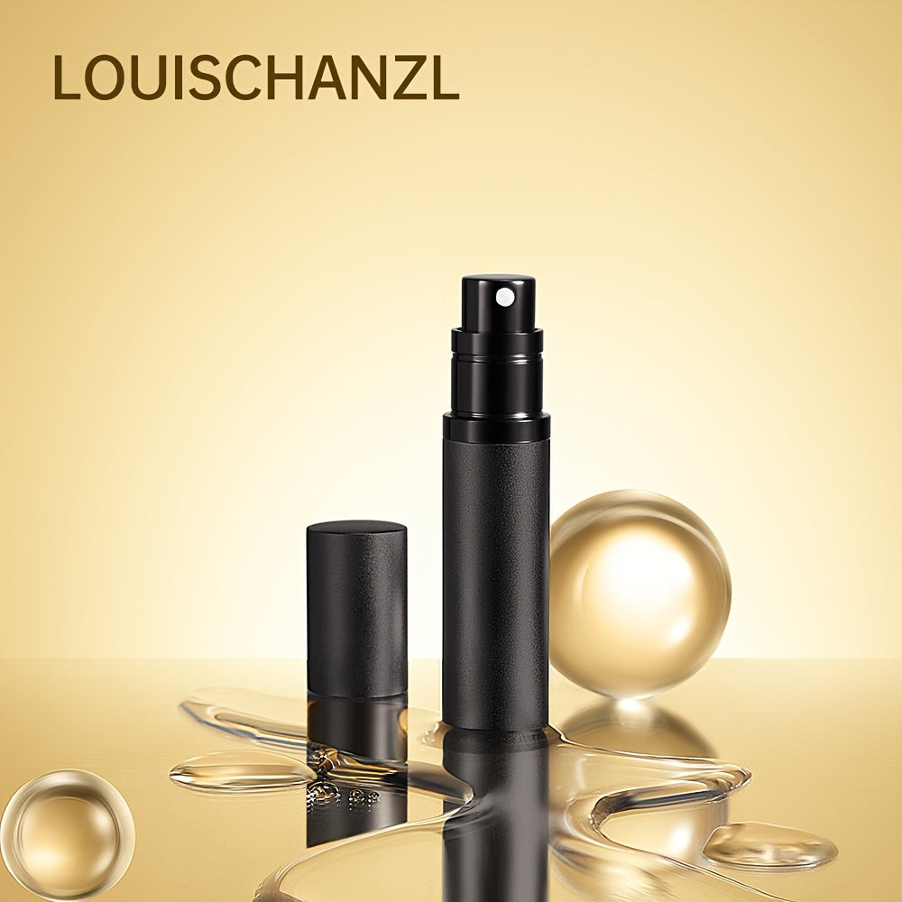 5ml Aluminum Alloy Travel Perfume Bottle with Nano Mist Nozzle and Two Conversion Heads