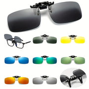 Unisex Clip-On Polarized Night Vision Lenses for Outdoor Sports and Travel