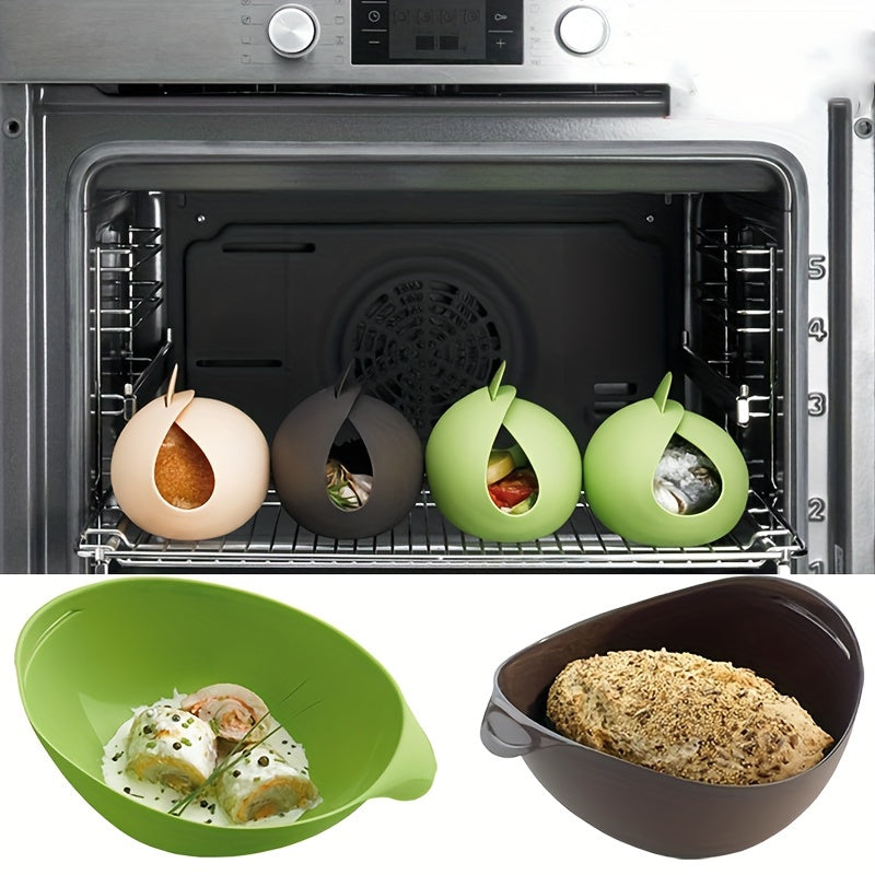 Modern Silicone Bread Maker and Vegetable Steamer for Home Cooking