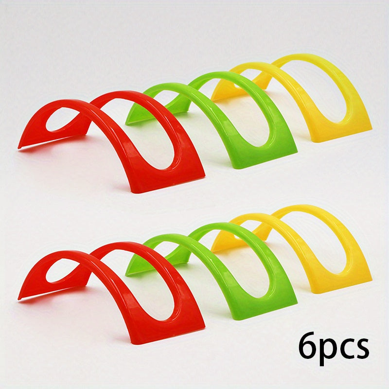 Colorful Reusable Taco Holder Set Includes 3 6 12 and 18 Pieces Kitchen Utensil