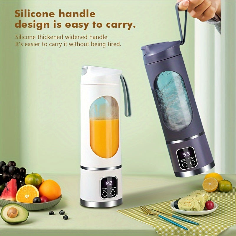3-Mode Portable Blender USB Rechargeable for Juices and Smoothies