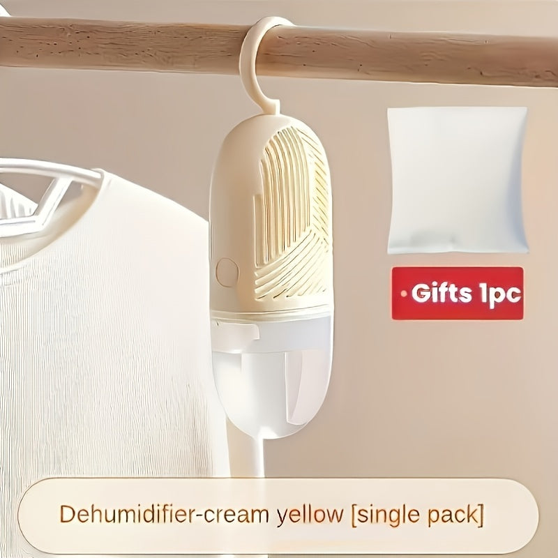 Non-Electric Wardrobe and Closet Dehumidifier for Storage and Fall Essentials