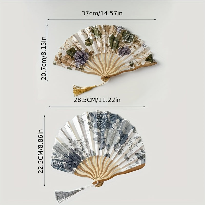 Portable Folding Fan for Outdoor Use Compact Lightweight Personal Cooling Device
