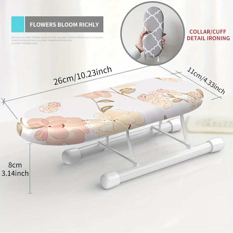 Mini Folding Sleeve Board with Cotton Cover for Shirts and Cuffs