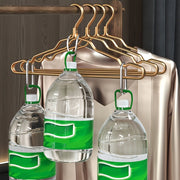 Pack of 10 Metal Hangers Non-Slip Seamless Coat and Clothing Organizer