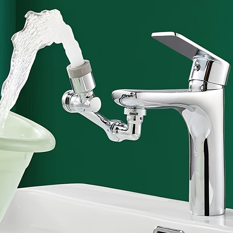Adjustable Water Flow Faucet Aerator with Rotating Two Spray Modes for Kitchen Bathroom