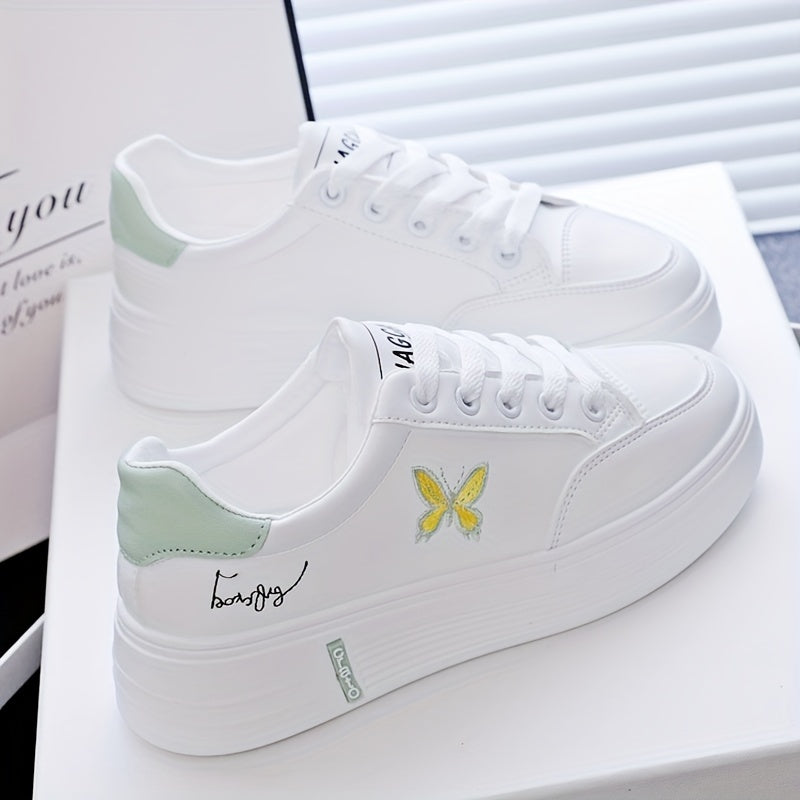 Zapatillas blancas transpirables para mujer para deportes, ocio y senderismo