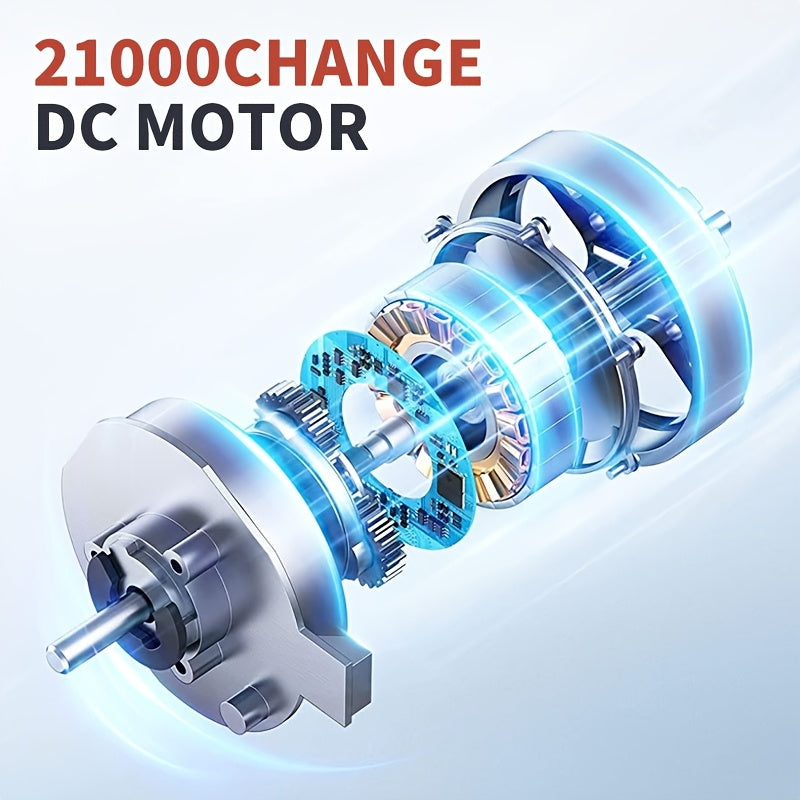 Portable USB Rechargeable Blender 13.4oz Smoothie Maker with 6-Speed and 400mAh Battery