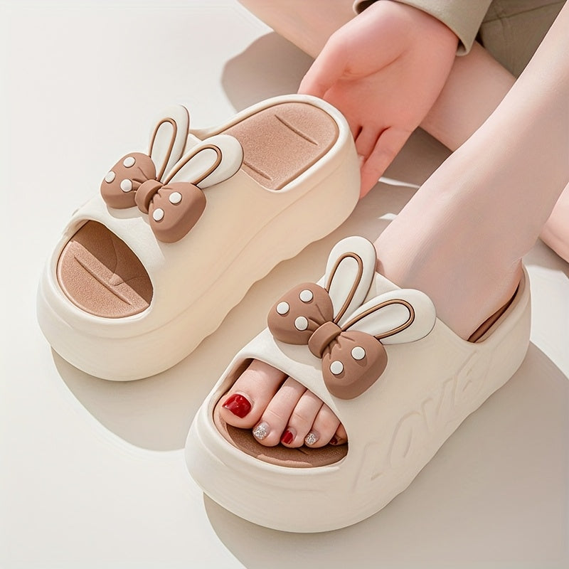 Women's Cartoon Print EVA Slippers Non-Slip Casual Summer Indoor Outdoor