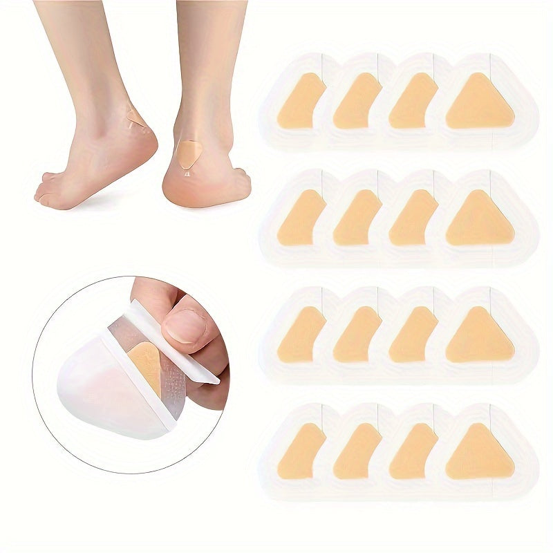 10pcs Gel Heel Protectors Adhesive Foot Pads for Comfort Support