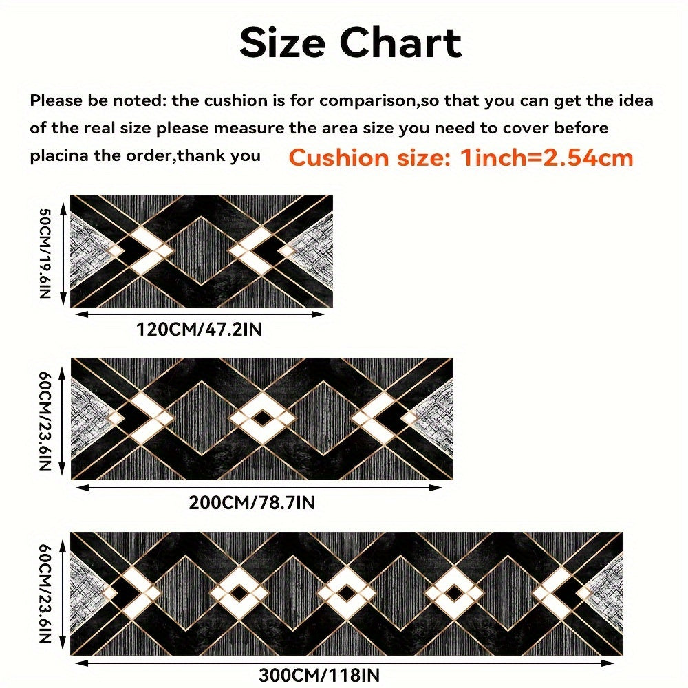 European Style Polyester Area Rug Waterproof Non-Slip Stain-Resistant Carpet