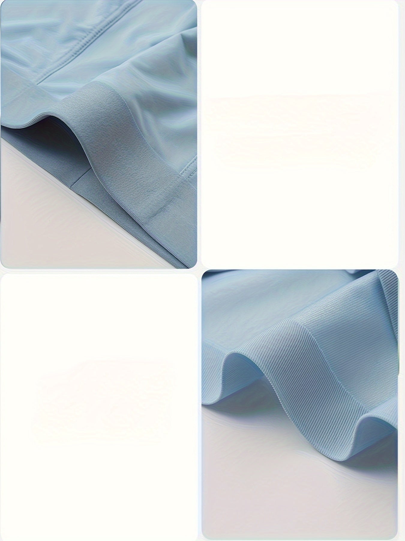 3 dona - Aralash rangli erkaklar ichki kiyimlari: Salqin, yumshoq, tikuvsiz, nafas oladigan, qulay, elastik suzish shortiklari tasodifiy va jozibador bir ranglarda.