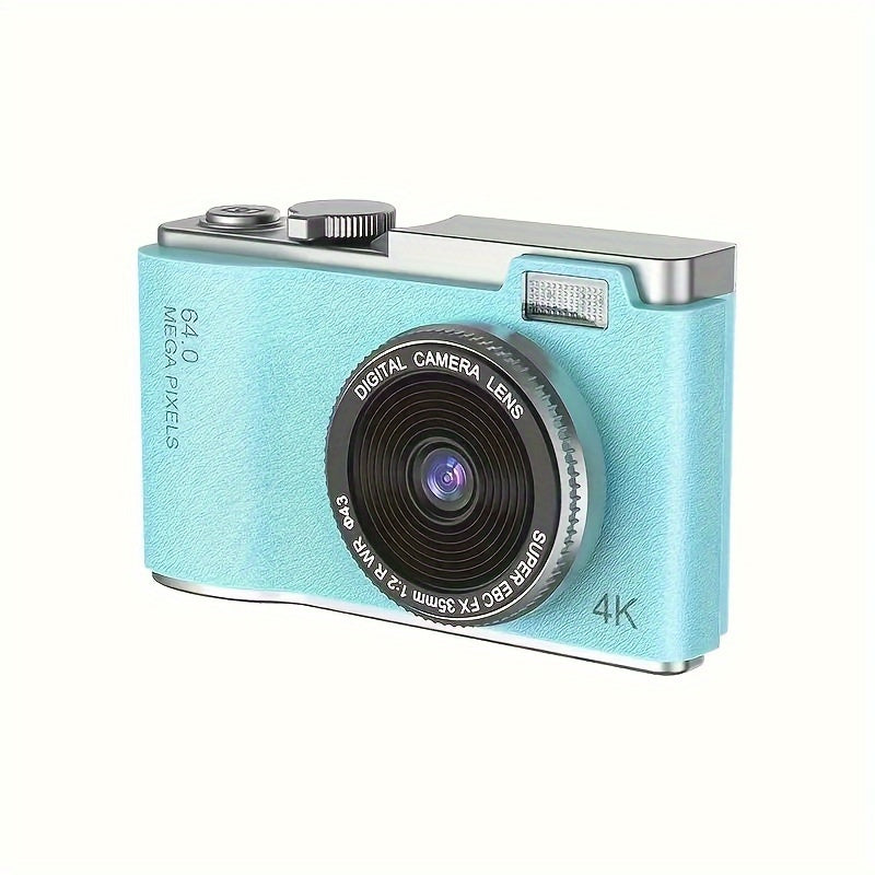 Cámara digital compacta 1080p Sensor CCD Visor de 1.07x Batería recargable de polímero de litio