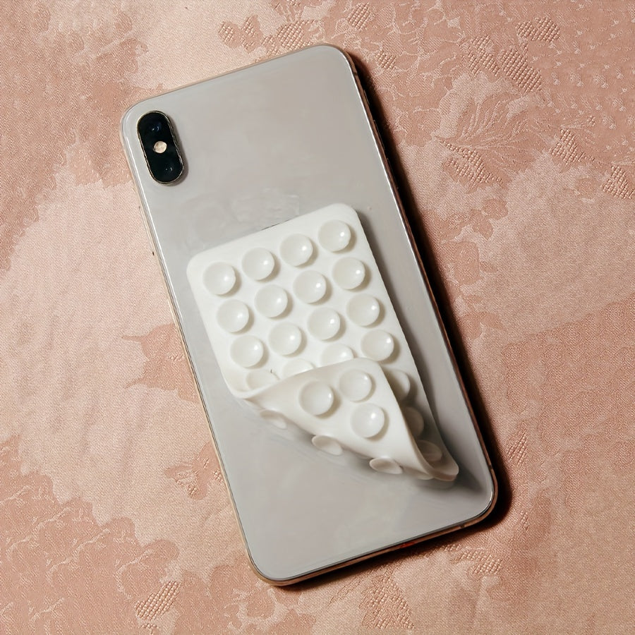 Square Silicone Phone Case Back Suction Cups 28pcs Large Cell Phone Accessories