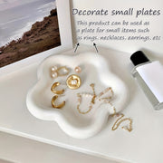 Flower-Shaped Jewelry Tray for Creative Storage 10.49cm