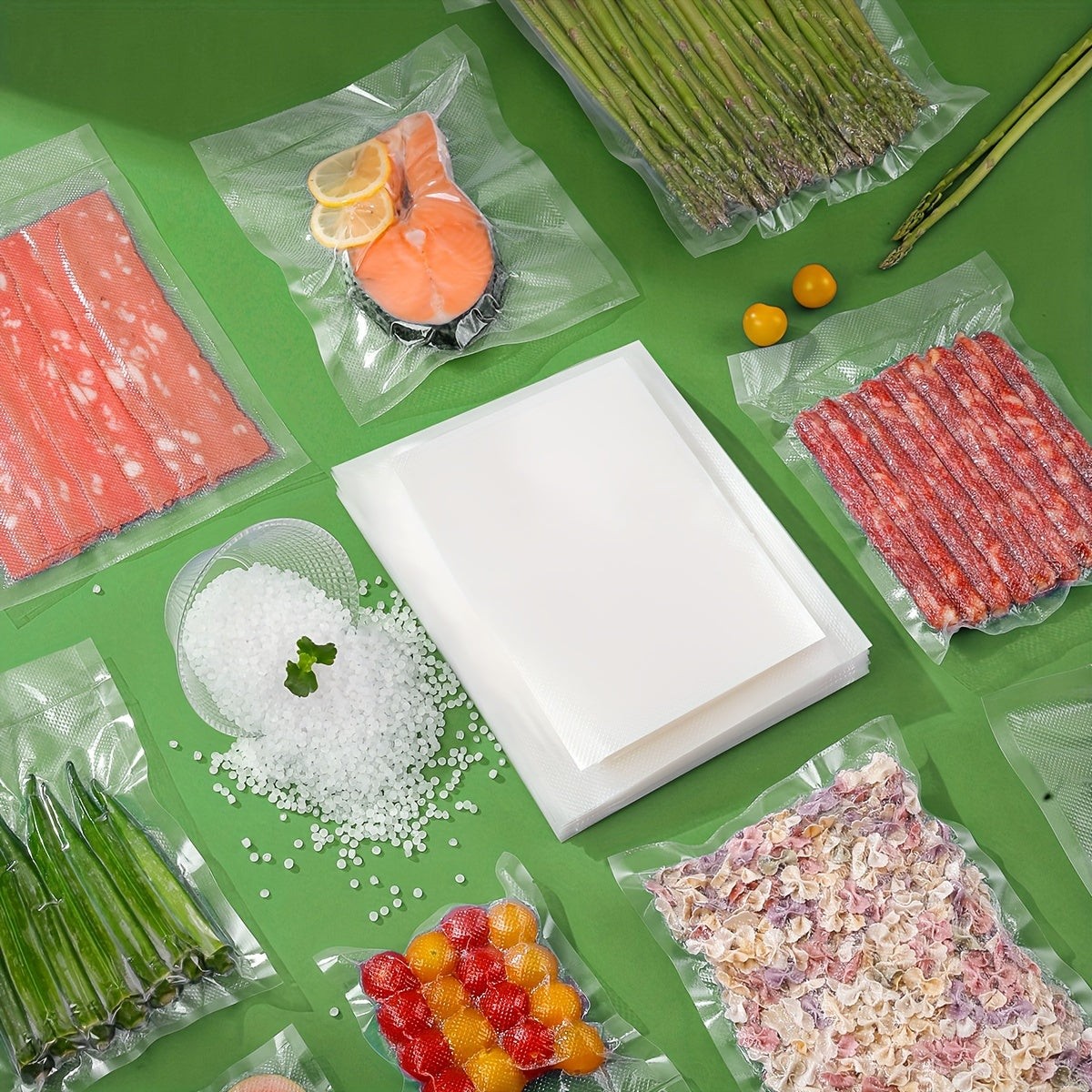 BPA-Free Food Vacuum Sealer Bags for Food Preservation, Multiple Sizes