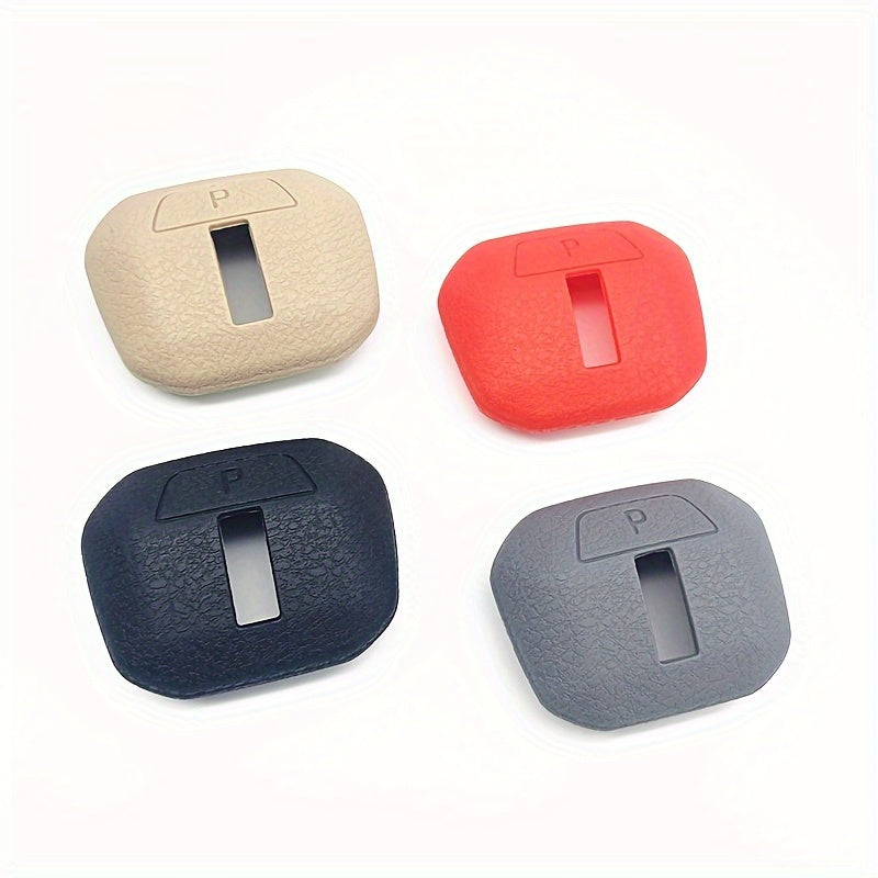 Car Gear Shift Cover Silicone Non-Slip Durable Easy Install Four Colors