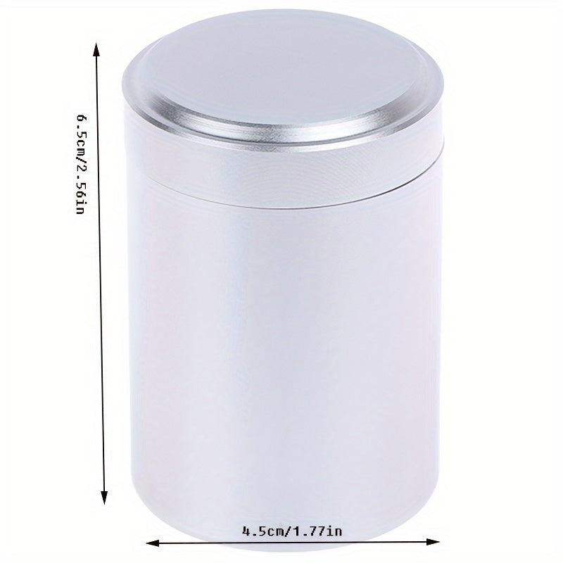Stainless Steel Tea Canister with Sealed Storage, Travel Gift Box