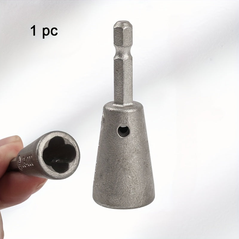 Herramienta universal de alambre de acero al carbono con mango hexagonal, destornillador de conexión rápida para electricista