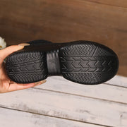 Women's Knitted Sneakers Breathable Low-Top Platform Mesh Shoes
