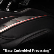 Full Cover Car Seat Cushion Black and White Breathable Non-Slip Protector