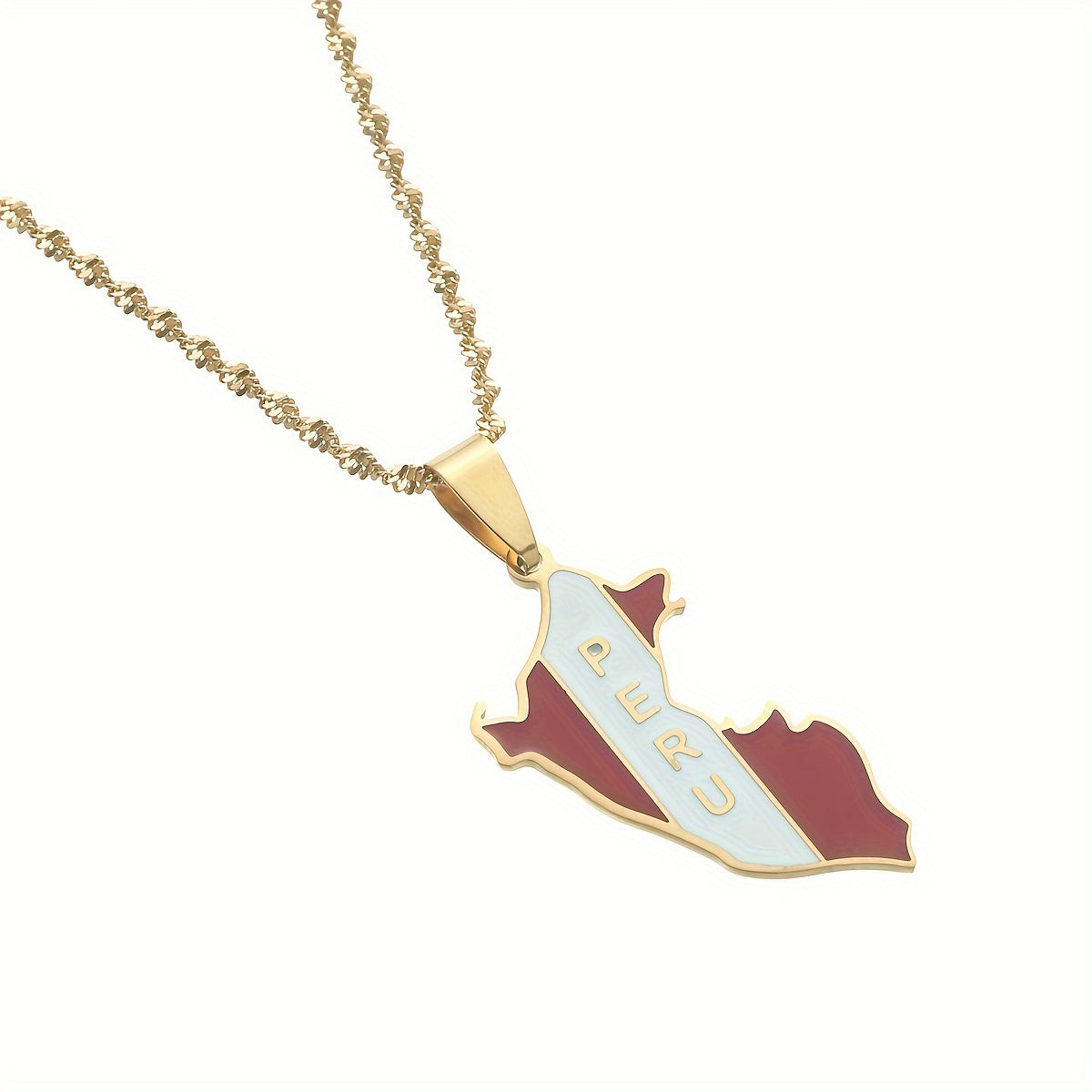 Zarif Perularga ilhomlangan pendant marjon, zanglamas po'latdan tayyorlangan, oltin va kumush ranglarda mavjud - erkaklar va ayollar uchun mos - har kuni kiyish yoki maxsus tadbirlar uchun ideal