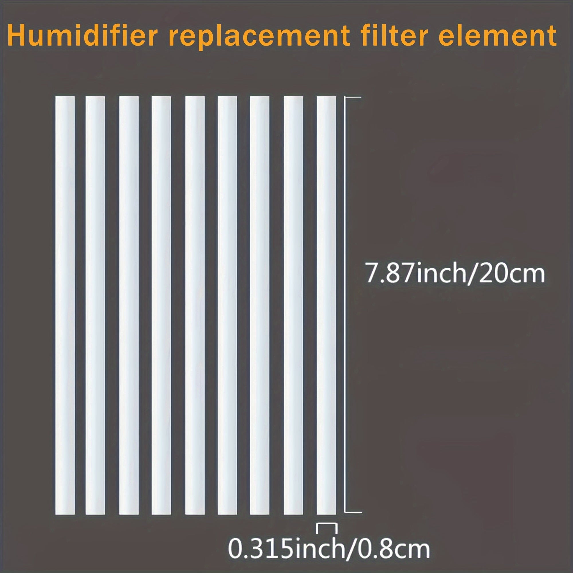 Universal Replacement Sponge Stick for Humidifiers, Aroma Diffuser Filter, 5/9pcs