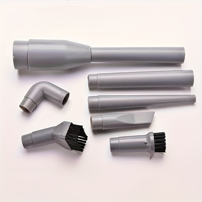 Universal Vacuum Cleaner Attachment Kit 9 Pieces for Home and Car Cleaning