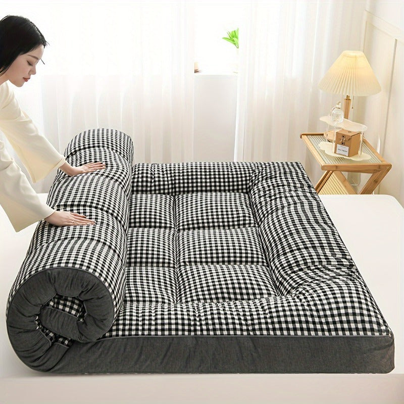 Soft Square Mattress Cover with Breathable Fluffy All-Season Comfort