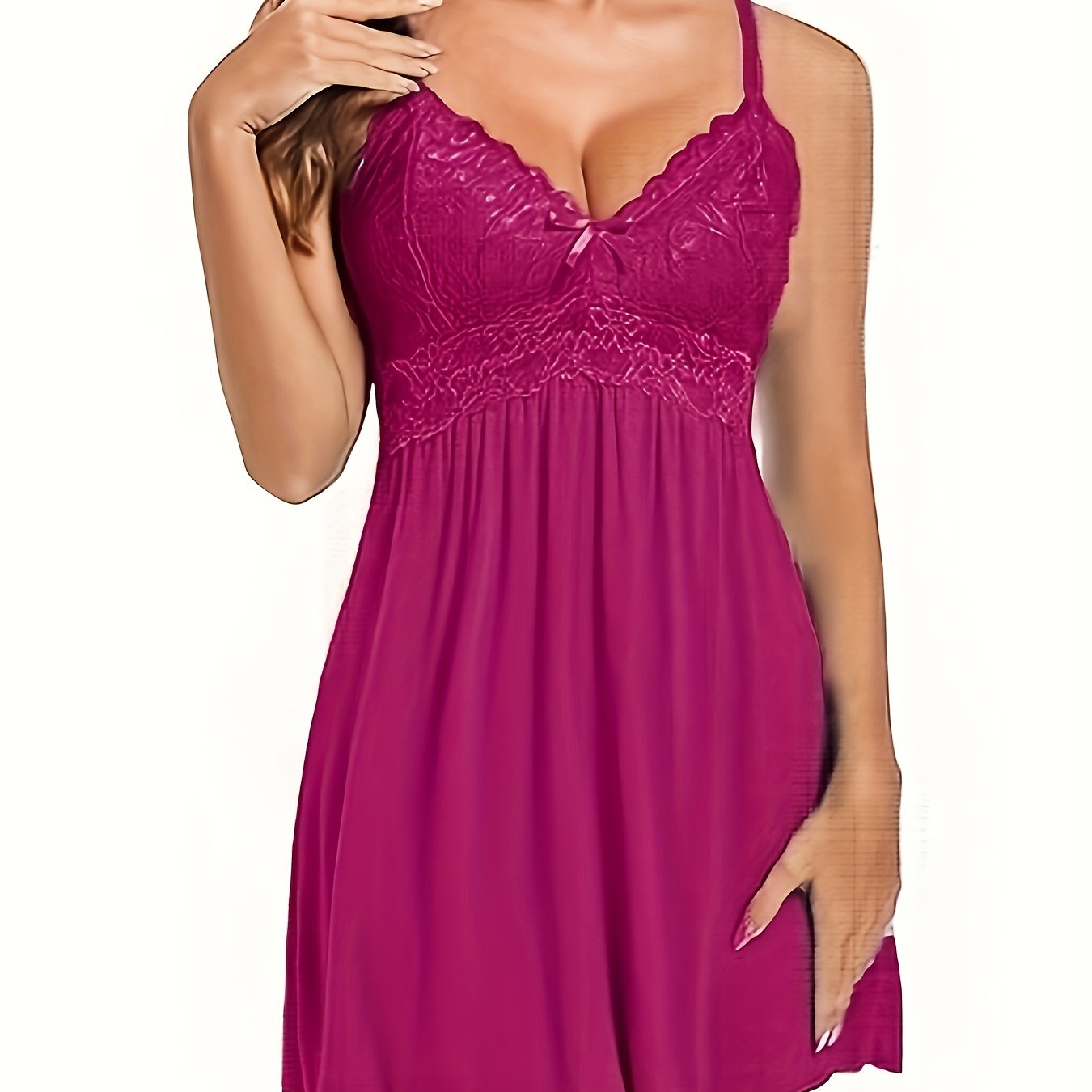 Women's High-End Modal Suspender Skirt Pajamas Lingerie Sleepwear