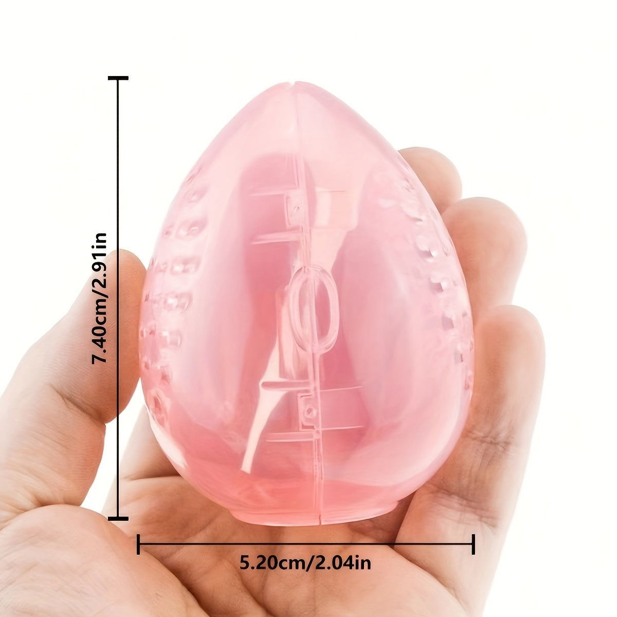 Travel Makeup Sponge Case Breathable Clear Storage Box for Beauty Blenders