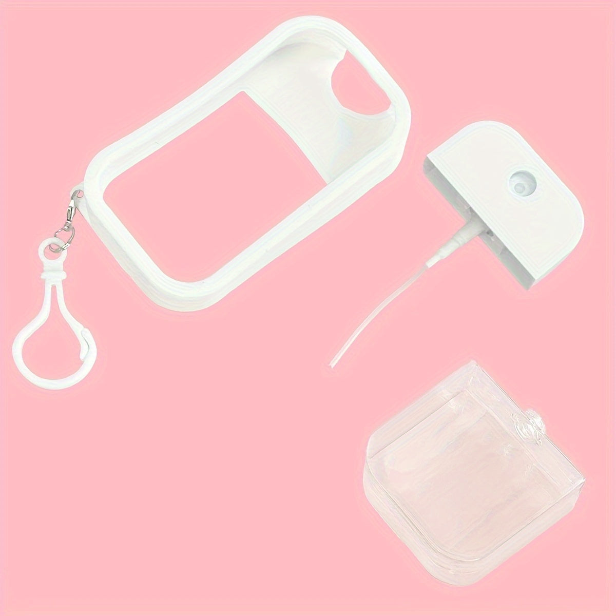 Alkogol qo'l dezinfektsiyasi uchun portativ yuqori bosimli purkagich, 50ml sig'imga ega, sayohat uchun mukammal, Rojdestvo yoki Halloween sovg'alari uchun ideal.