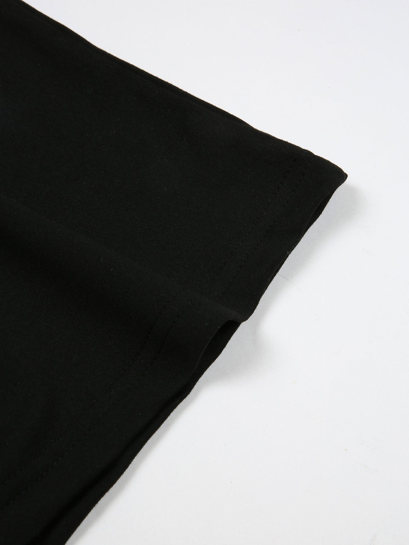 Plus Size Women's T-Shirt Short Sleeve Black White Personalized Casual Comfort