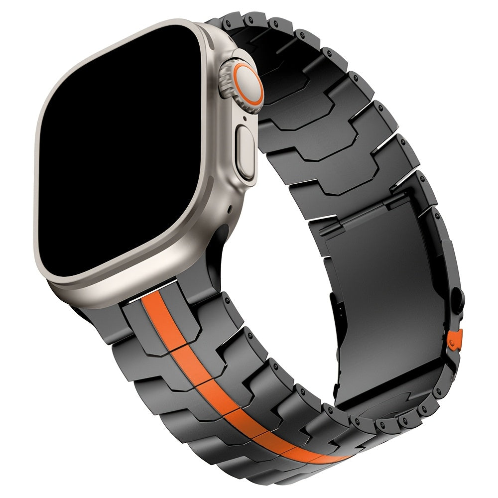 Men's Titanium Smartwatch Band for Apple Watch 49mm 46mm Compatible with Series 4 5 6 7 8 9 10 Ultra 2