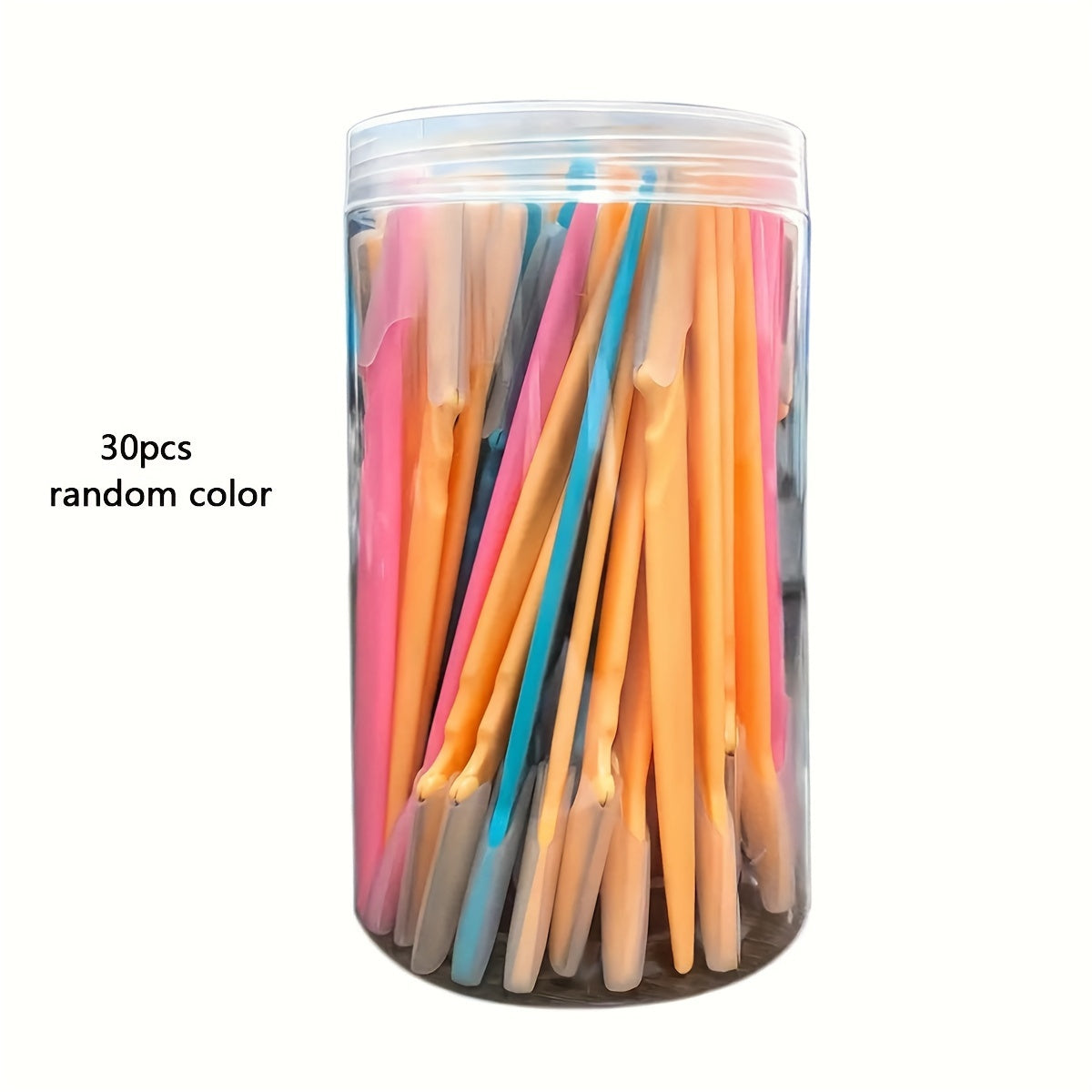 Unisex Plastic Eyebrow Razors Set for Hair and Face Grooming