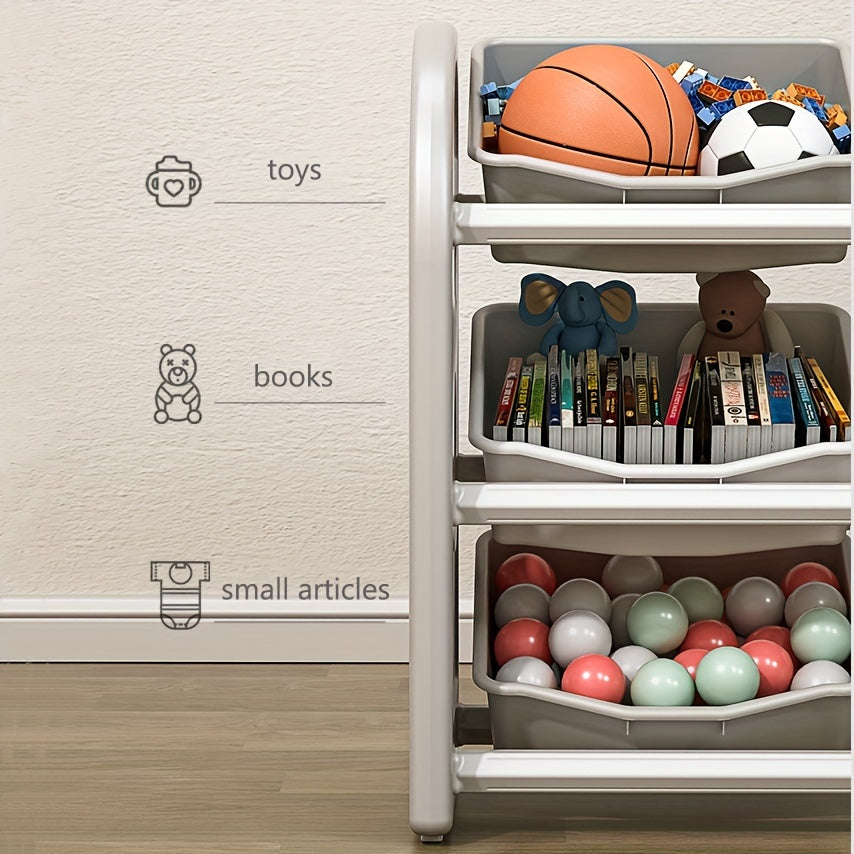 Estantería de almacenamiento para el hogar de plástico con 6 cajas apilables para ropa, juguetes y libros

Source:
Plastic Home Storage Rack with 6 Stackable Boxes for Clothes Toys and Books