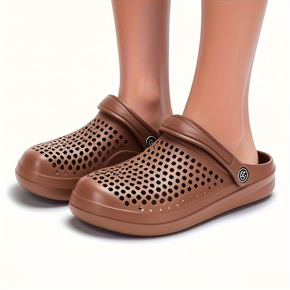 Women's EVA Slip-On Sandals Lightweight Non-Slip Cushioned Beach Shoes