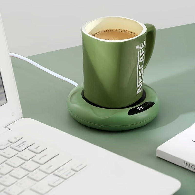 3 tezlik sozlamali doimiy haroratda isitish coasteri issiq ichimliklar uchun