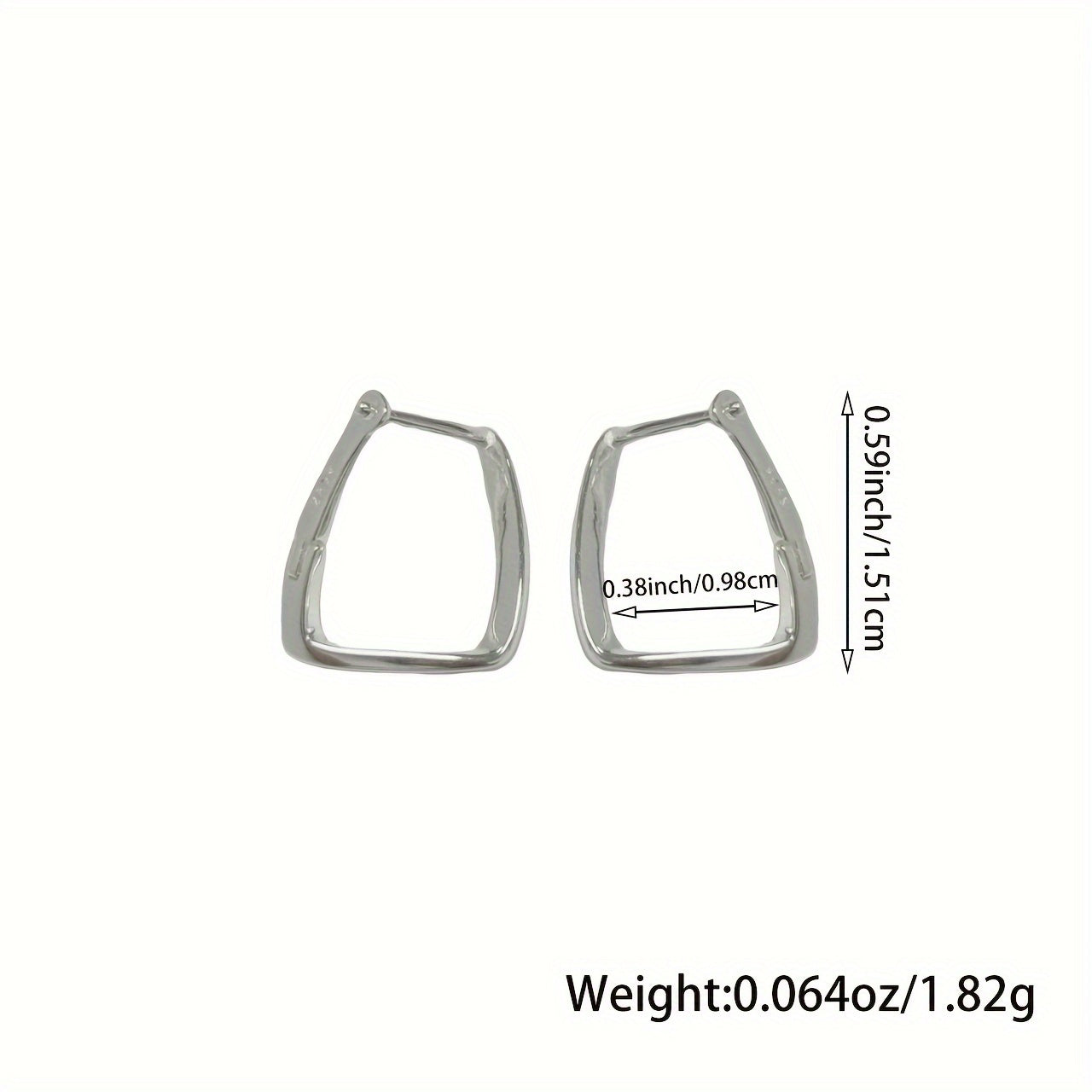 Ushbu ayollar uchun zamonaviy sirg'alar yuqori sifatli 925 sterling kumushdan tayyorlangan bo'lib, zamonaviy geometrik dizaynga ega. Har kuni kiyish, tashqariga chiqish va ijtimoiy yig'ilishlar uchun mukammal. Har bir sirga taxminan 1.82g og'irlikka ega.