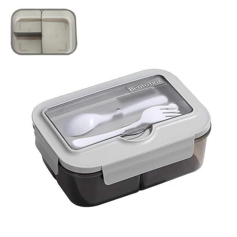 Leak-Proof Double-Layer Lunch Box Large Capacity Microwave Safe Portable Meal Container