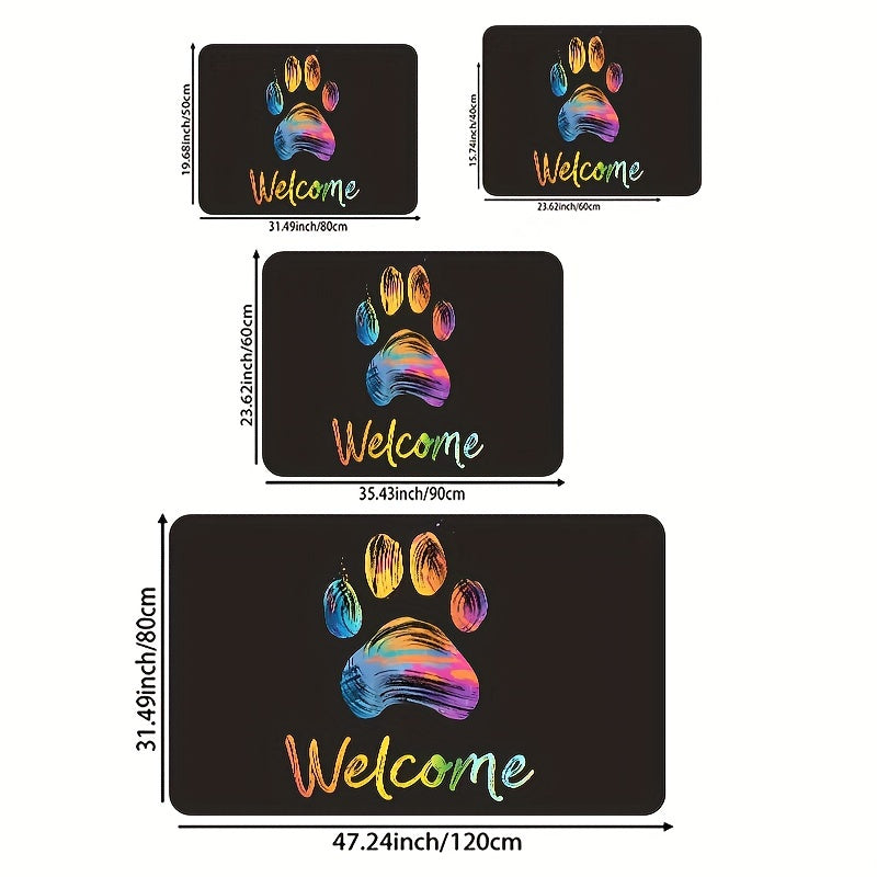 8mm qalinlikdagi katta tirnoq izlari bilan to'liq xona gilami. Bu ko'p qirrali gilam hammom, oshxona, mehmonxona, yotoqxona, ichki eshik, kirish joyi yoki uyning boshqa har qanday xonasida ishlatilishi mumkin. U mashinada yuviladi va bezak qo'shadi.