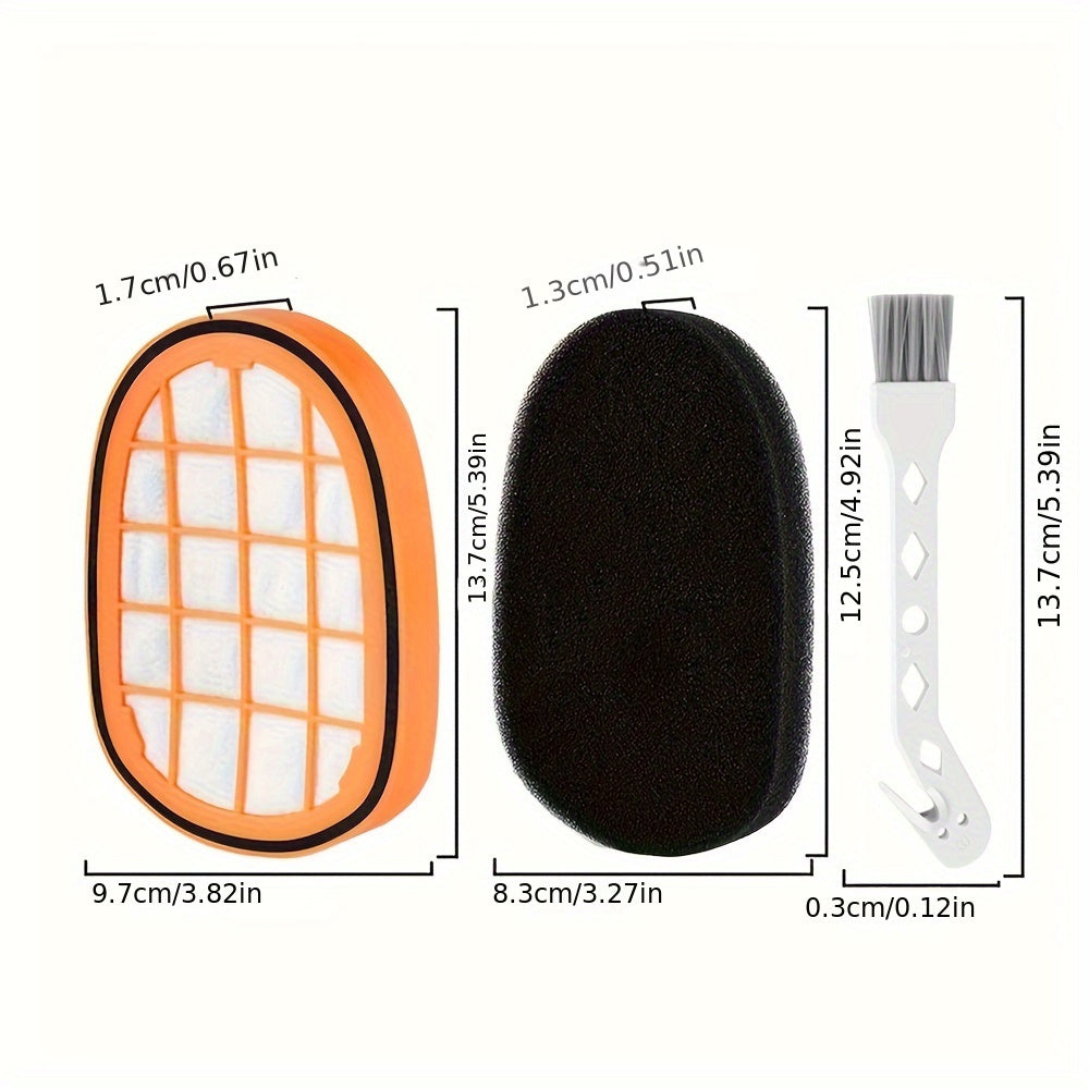 2 dona vakuum filtri SpeedPro Max vakuum tozalagich uchun, FC6812 FC6827 FC6906 bilan mos keladi