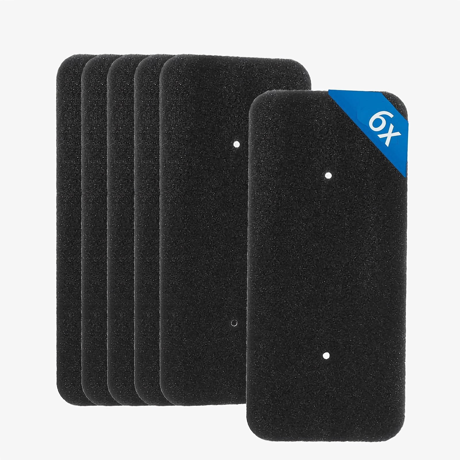 2/4/6 dona Hoover Candy 40006731 uchun quruq filtrlar, Energiya samaradorligi sinfi G, 275 X 125 X 10Mm kondensatsiya va issiqlik nasosli quruq mashinalar uchun g'ovak filtrlar - qora polyester tolali filtrlar bilan